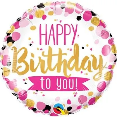 Шар "Happy Birthday"