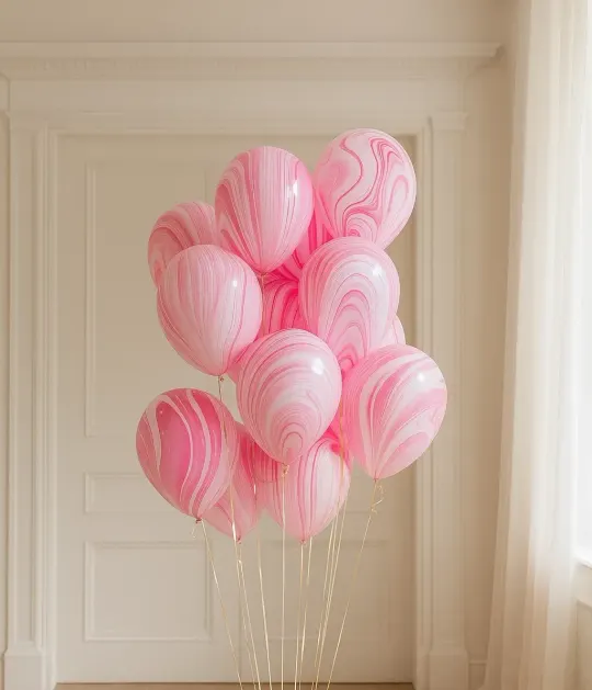 Шар Агат «Нежно-розовый» Америка