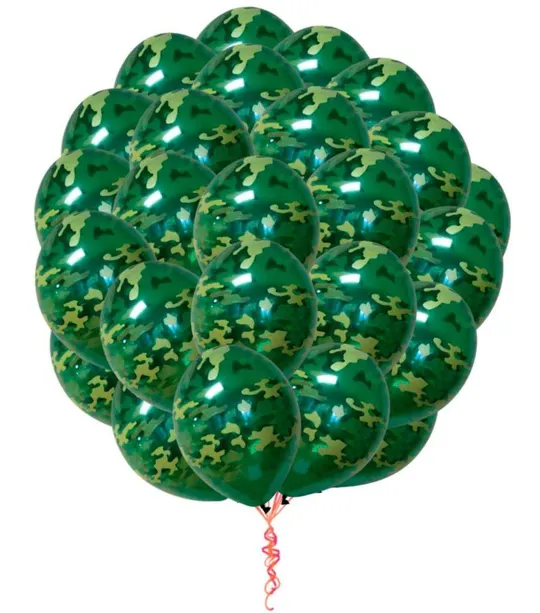 Шары камуфляж 30шт.