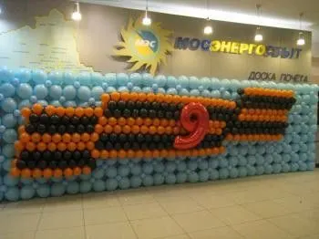 Панно с Георгиевской ленточкой