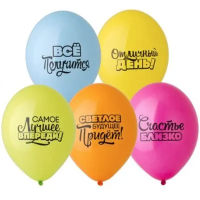 Шары Приколы "Светлые пожелания"
