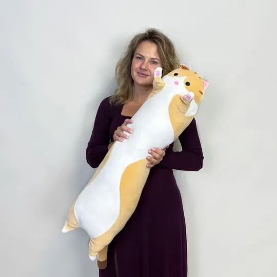Мягкая игрушка «Кот-батон" фото 1