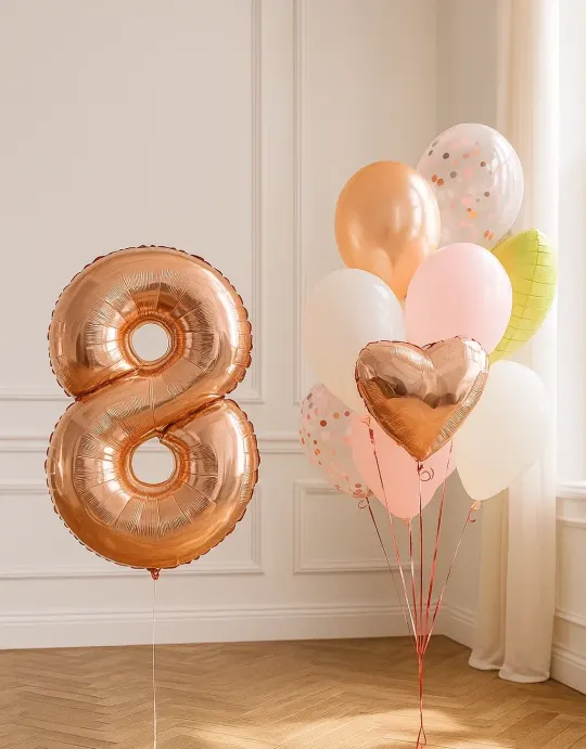 Шары «С цифрой 8»