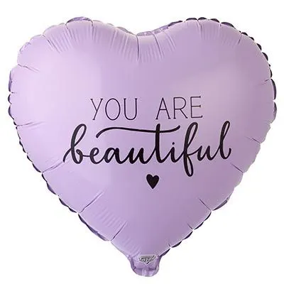 Шар-круг "YOU ARE BEAUTIFUL"