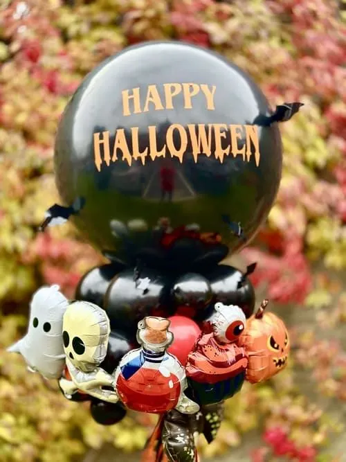 Стойка из шаров "Красивый Halloween" фото 2