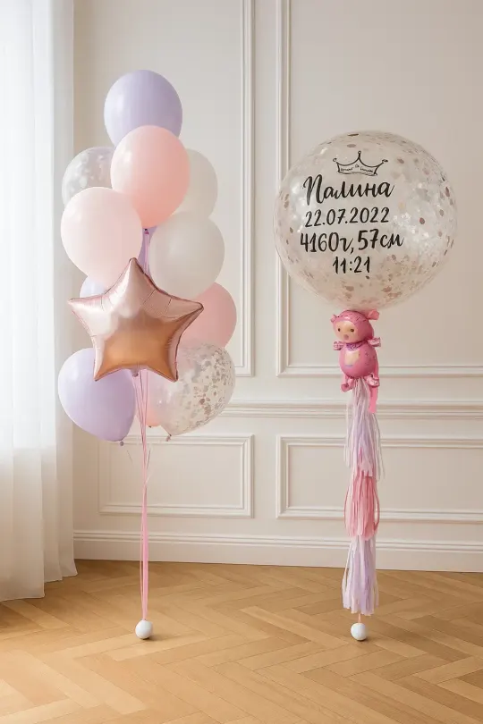 Шары "Привет принцесса"