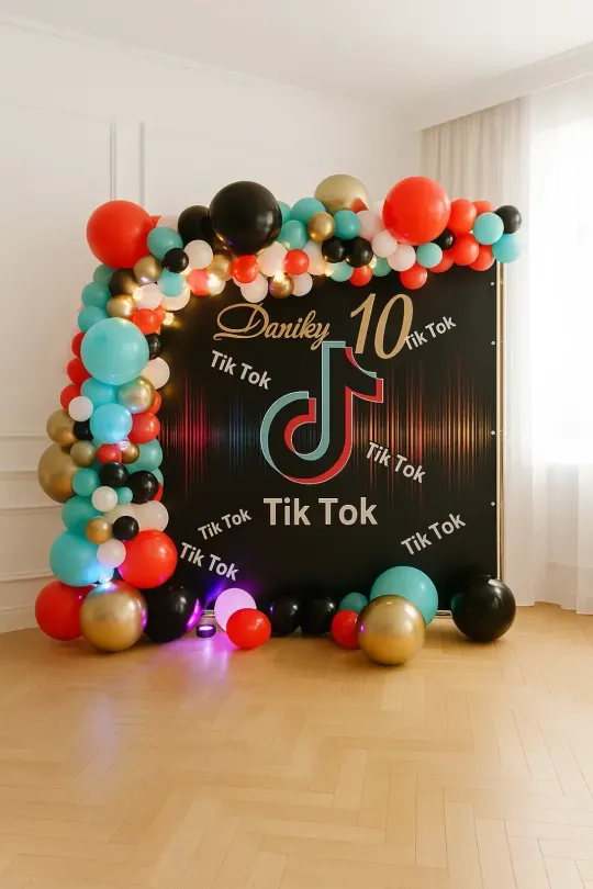 Фотозона "TikTok вечеринка"