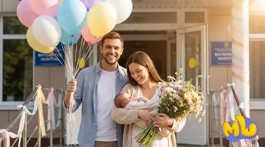 Что подарить на выписку из роддома: идеи с шарами и не только
