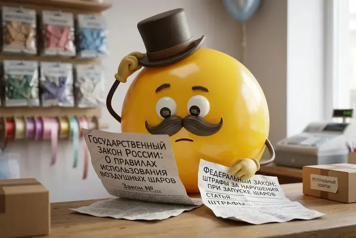 Иллюстрация к статье: Можно ли запускать шары в небо: законы, штрафы и безопасные альтернативы