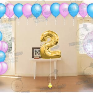 Пакет №13 из воздушных шаров с гелием