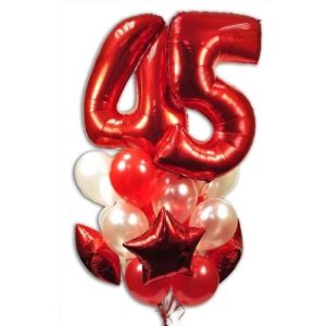 Композиция #4 из шаров на День рождения