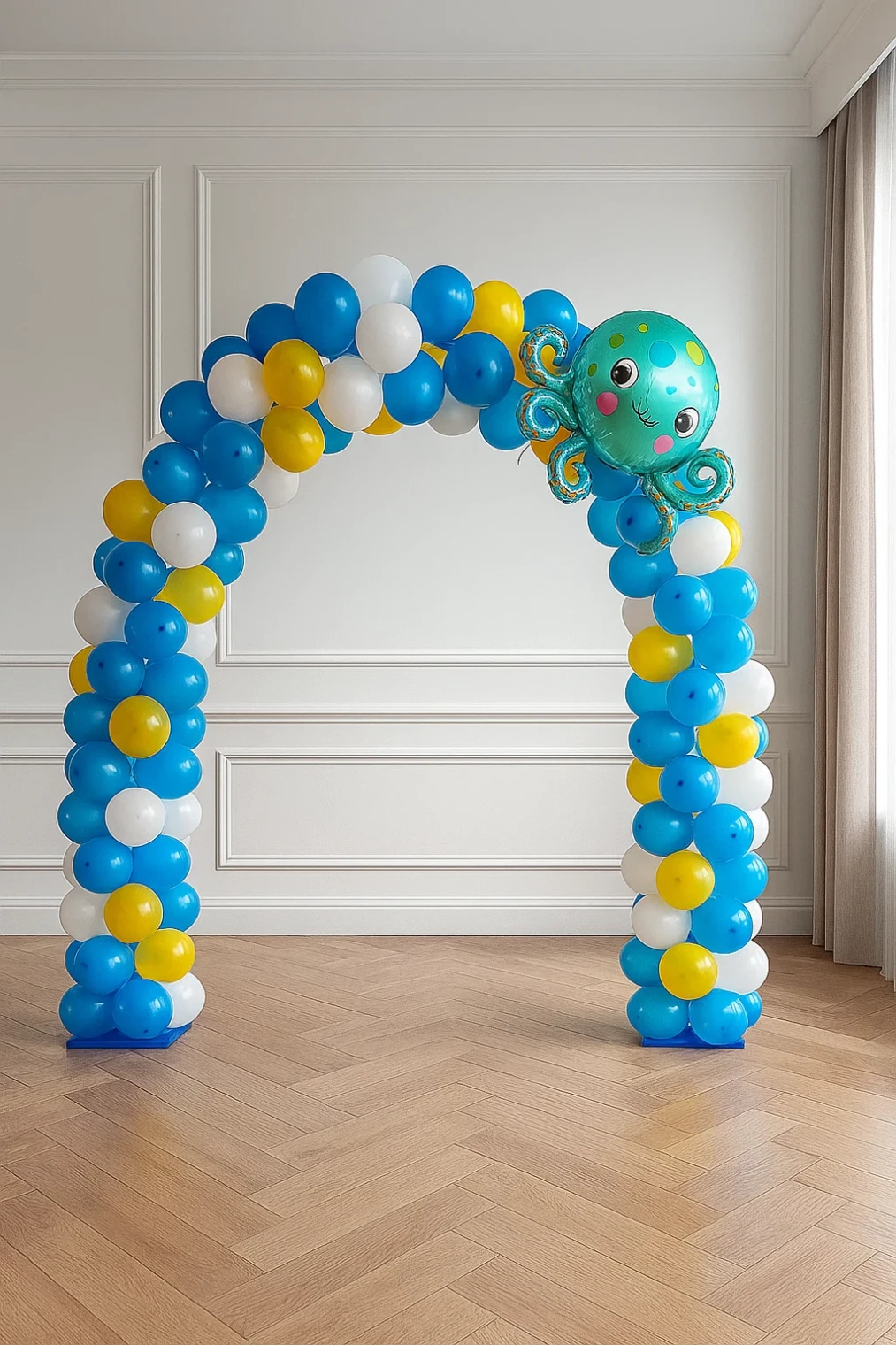 Арка из шаров «Морская» Арка из шаров «Морская»