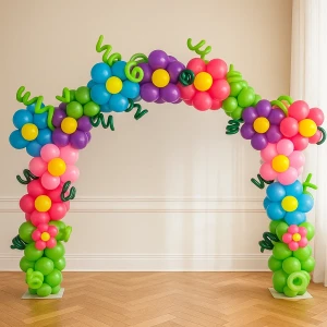 Арка из шаров «Цветочная»