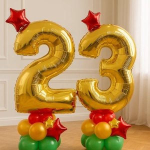 Фольгированные цифры «К празднику»