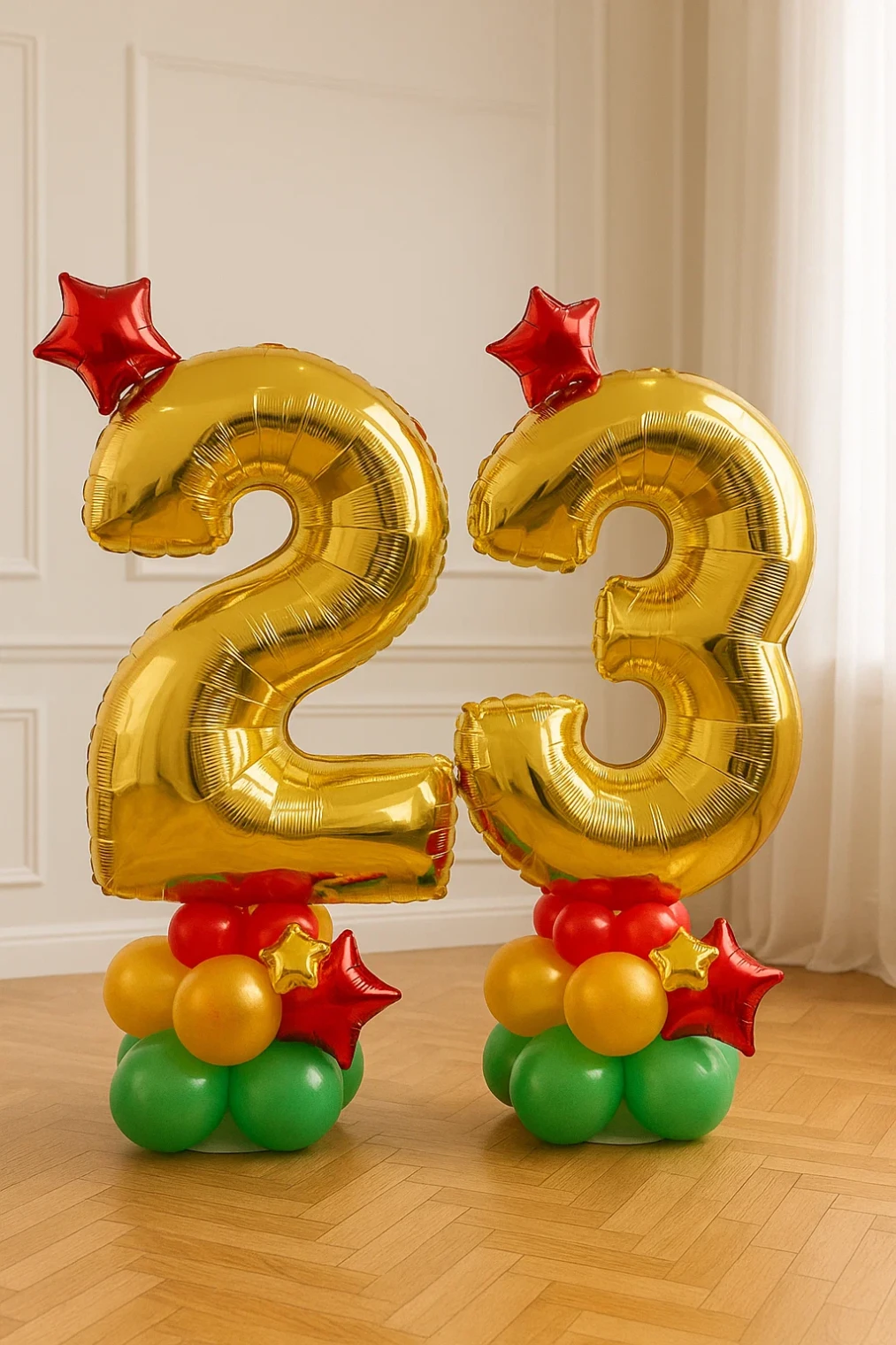 Фольгированные цифры «К празднику» Фольгированные цифры «К празднику»