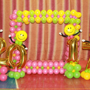 Фоторамка с шарами "На выпускной"