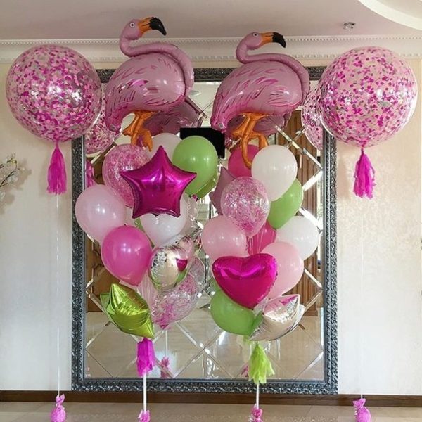 Набор Фламинго стайл из шаров для женщин