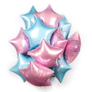 Набор из шаров "Зефирный" 12 шт