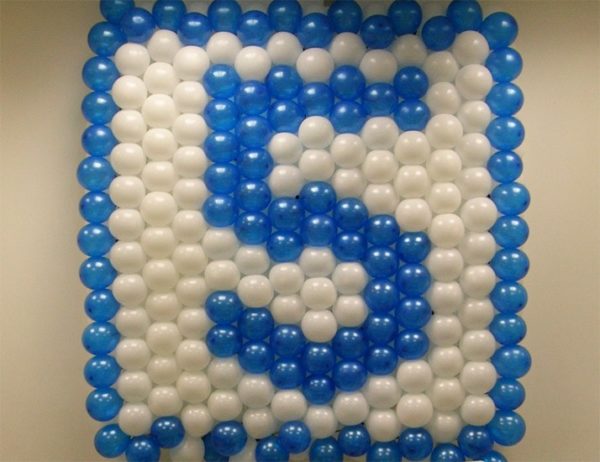 Панно #8 из шаров