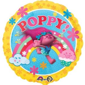 Фольгированный шар Розочка в круге