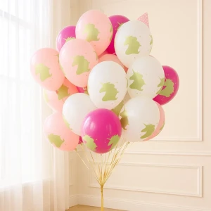 Шары «Единорожки» с рисунком