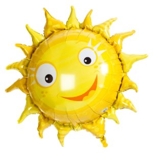 Фольгированный шар Солнце