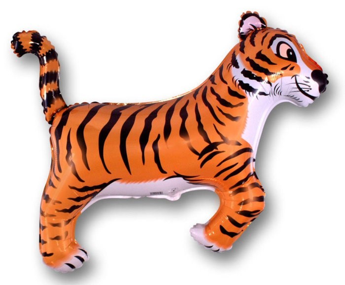 Фольгированный шар Тигр