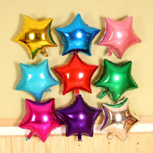 Фольгированные звезды