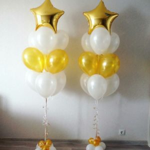Фонтан 14 из воздушных шаров
