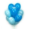 Сине-голубые (30шт) - облако из шаров