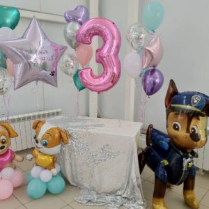 Шары Щенячий патруль для девочки