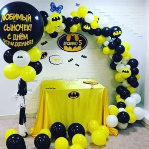 Воздушные шары с Бэтменом