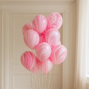 Шар Агат «Нежно-розовый» Америка