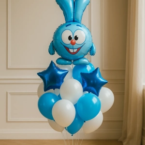 Фонтан из шаров «Крош»