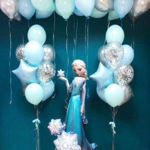 Шары "Холодное сердце" фигура "Эльза" №6