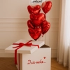 Коробка из шаров №1 к 14 февраля