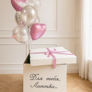 Коробка-сюрприз №1 к 8 марта