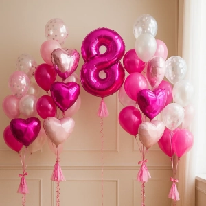 Набор из шаров «Комплимент из сердец»