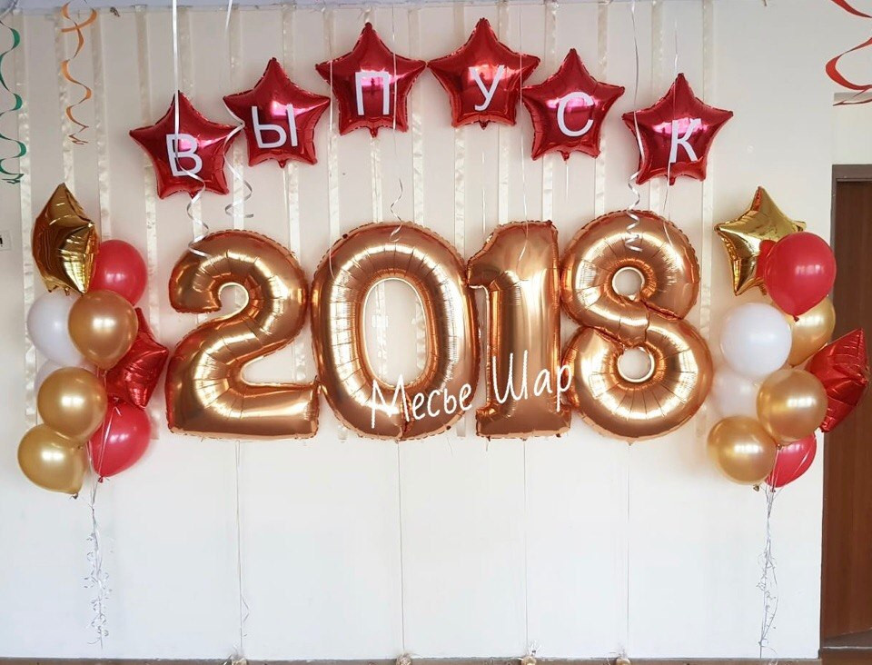 Набор шаров №18 "На выпускной" Набор шаров №18 "На выпускной"