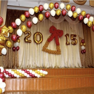 Оформление шарами №24 "На выпускной"