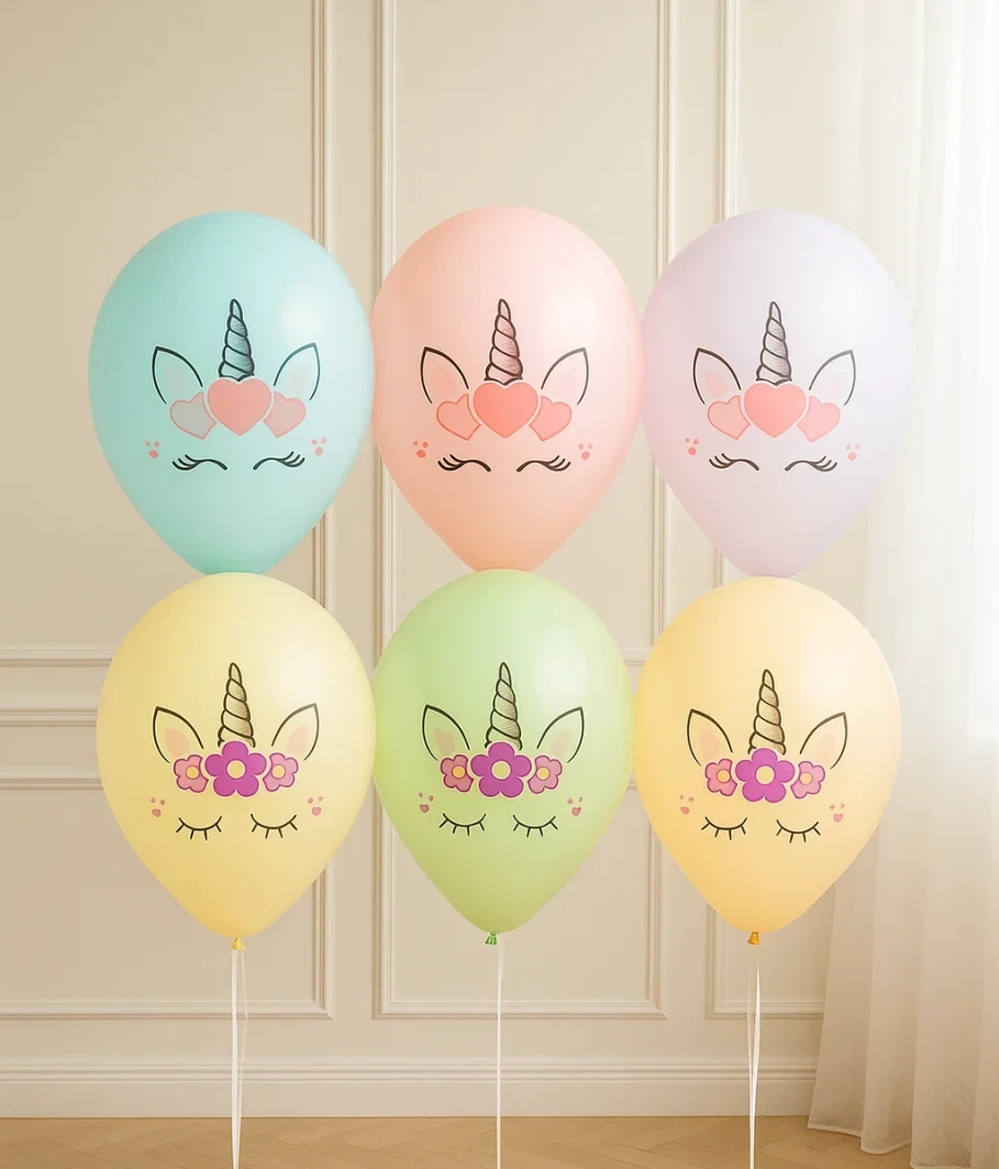 Шары «Нежные единорожки» Шары «Нежные единорожки»