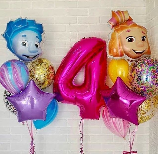 Набор шаров №1 "Фиксики" Набор шаров №1 "Фиксики"