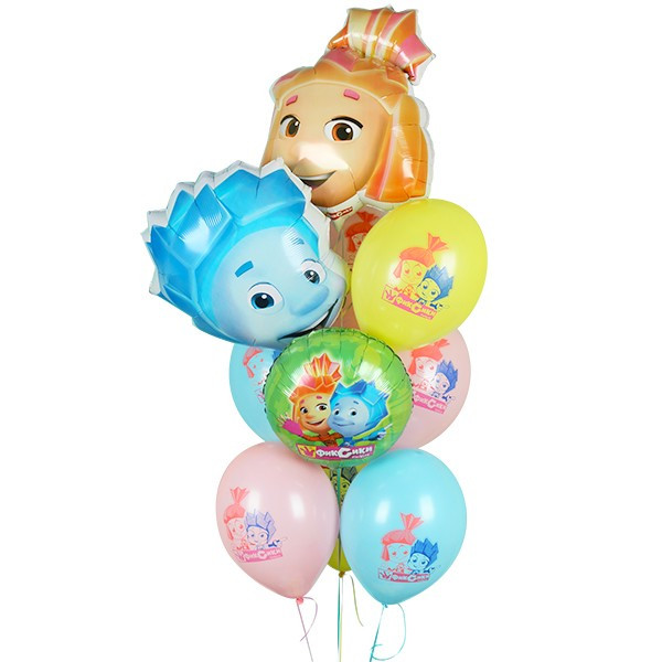 Набор шаров №8 "Фиксики" Набор шаров №8 "Фиксики"