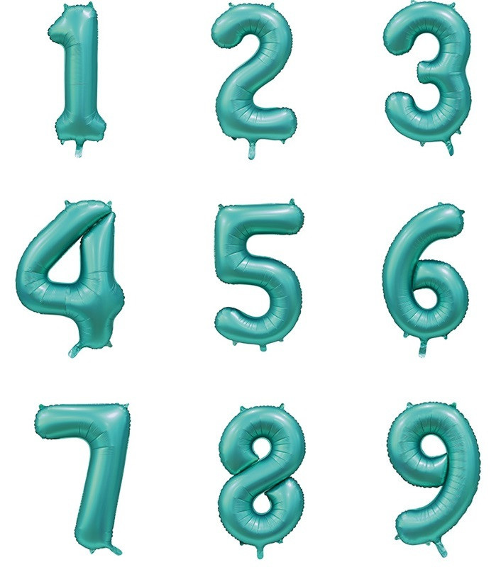 Шар цифра "Тиффани сатин" Шар цифра "Тиффани сатин"