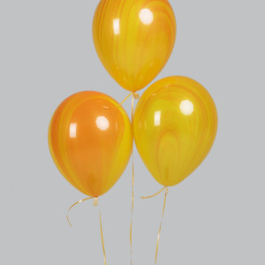 Шар "Агат желто-оранжевый"