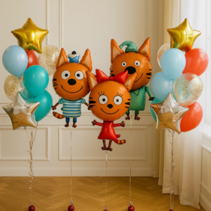 Шары «Друзья Три кота»