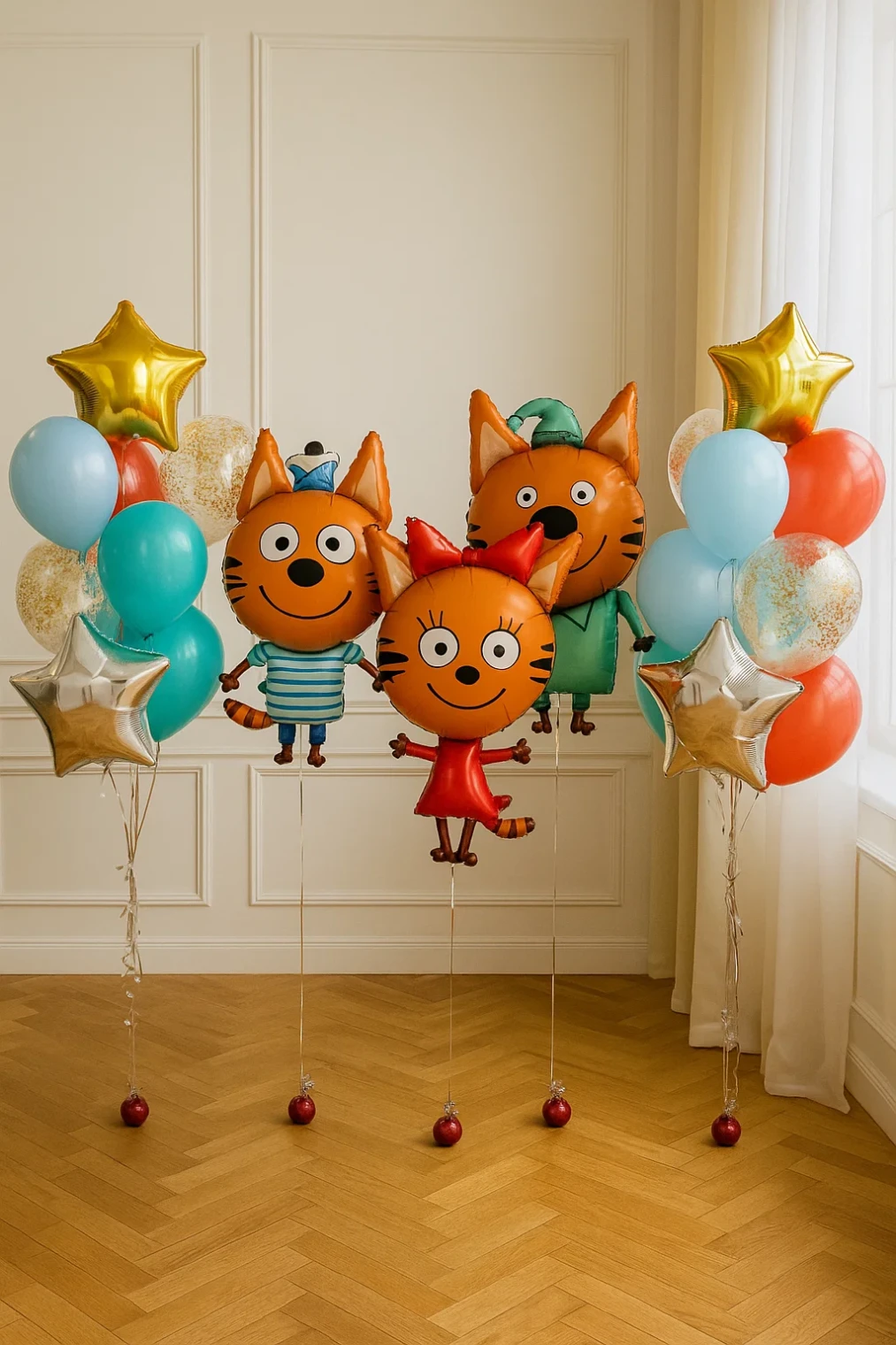 Шары «Друзья Три кота» Шары «Друзья Три кота»