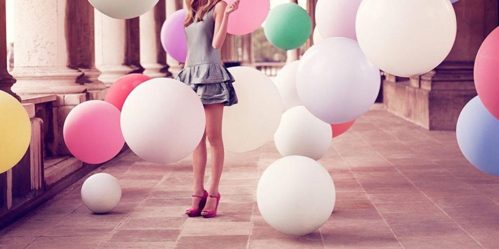 Шары к 8 марта