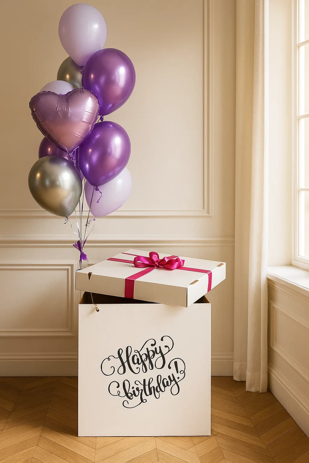 Коробка-сюрприз "Лиловая" хит Коробка-сюрприз "Лиловая" хит