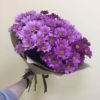 Букет фиолетовых хризантем